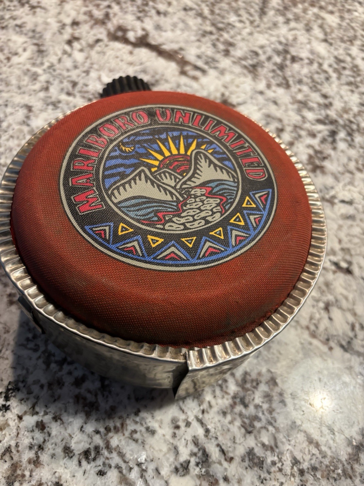 Vintage 1990s  Marlboro Unlimited , Coleman Camping/ Hiking Canteen