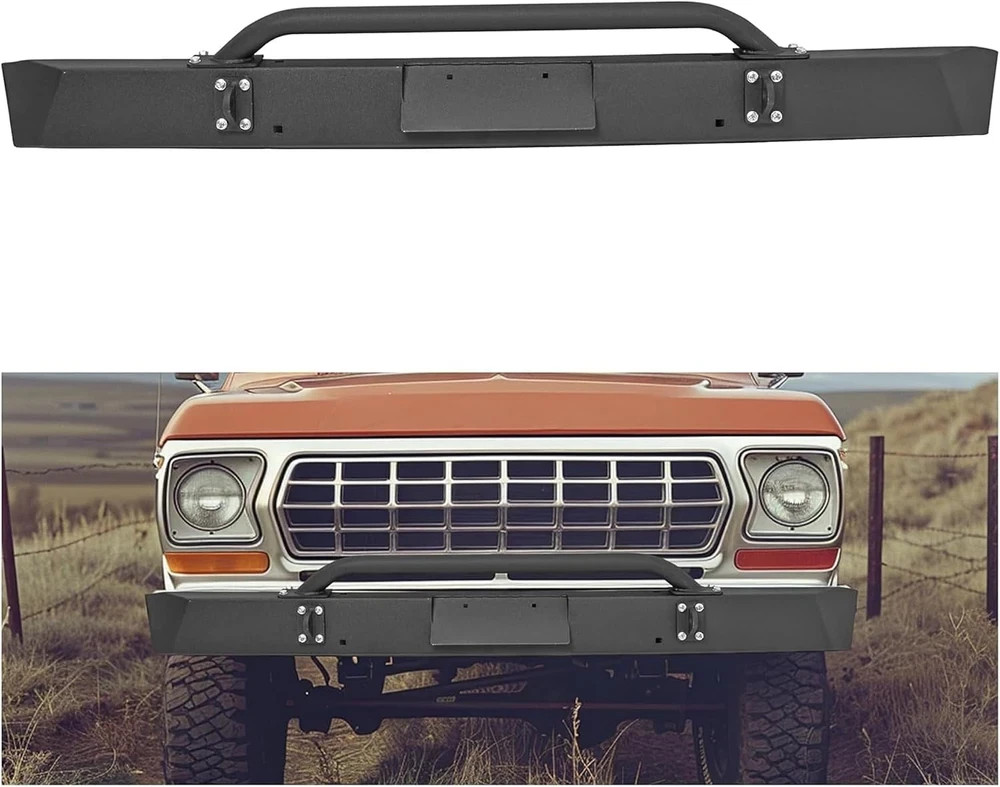 Bumper Assembly Compatible with 1967-1979 Bronco F100 F150 F250 F350