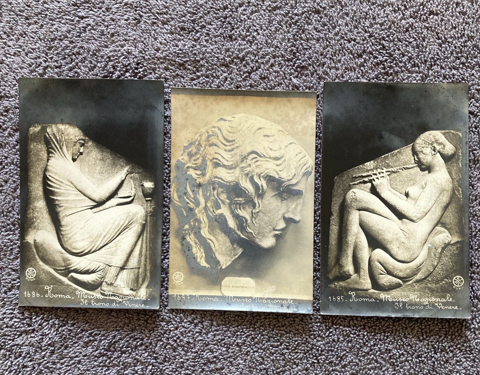 Rome Italy Art RPPC Grouping Of 3
