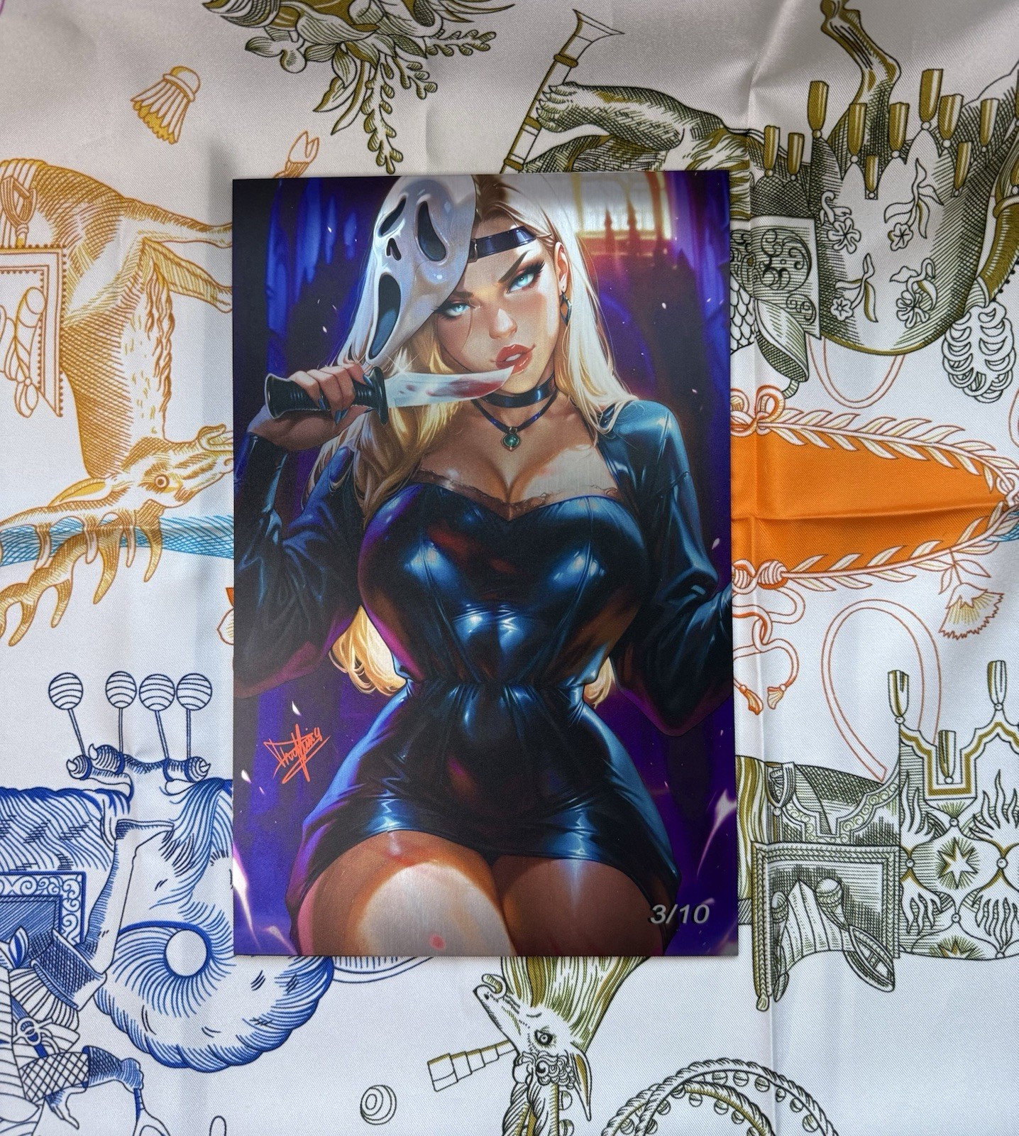 Artist Alley Multiverse Dhaxina Ghostface Cosplay Nice Metal 3/10 NM/Mint