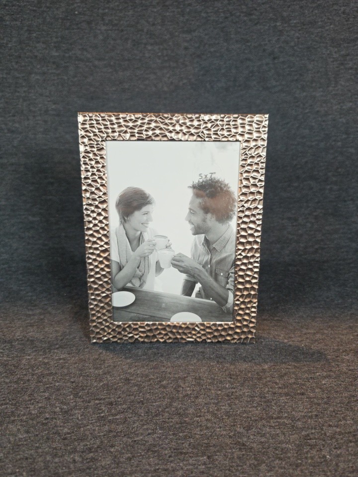 Threshold Pewter Picture Frame, Hammered Finish 5x7 in. 