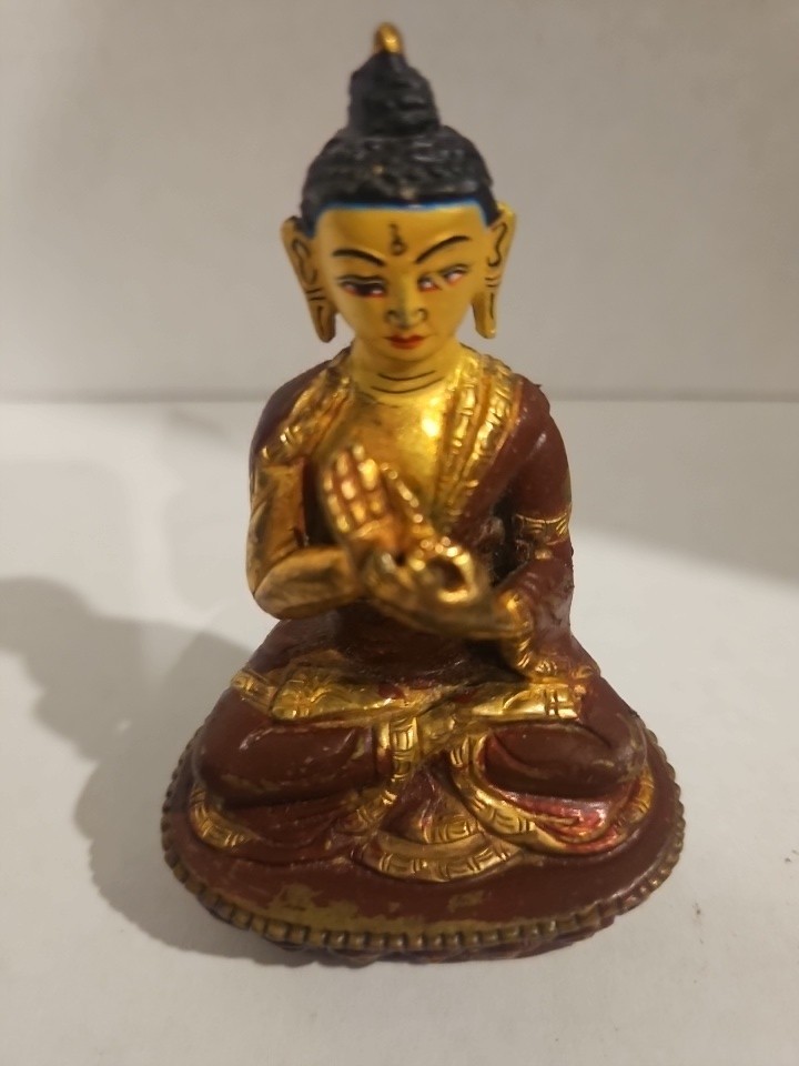 Vintage Shakyamuni Buddha Figurine