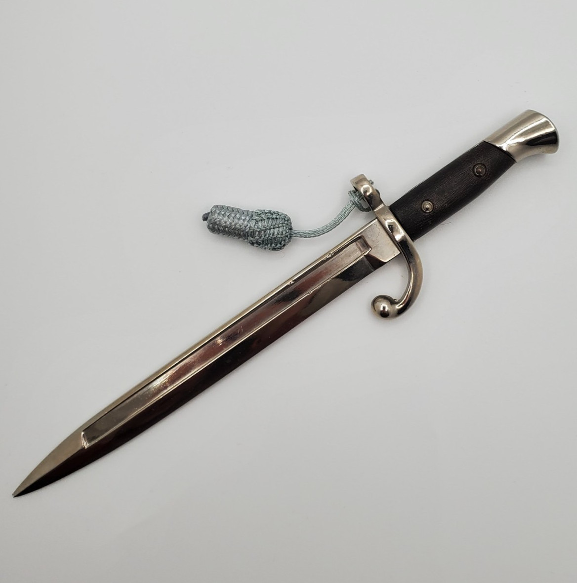 German Miniature Dress Knife Letter Opener w/ Portepee 8 1/8\