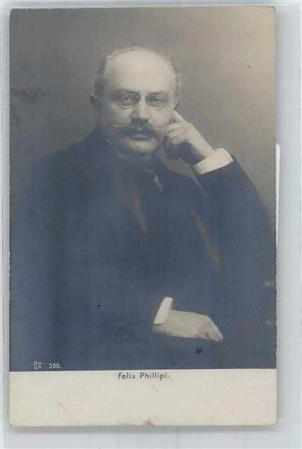 51007506 - Philippi, Felix Photo Card Movie Actor