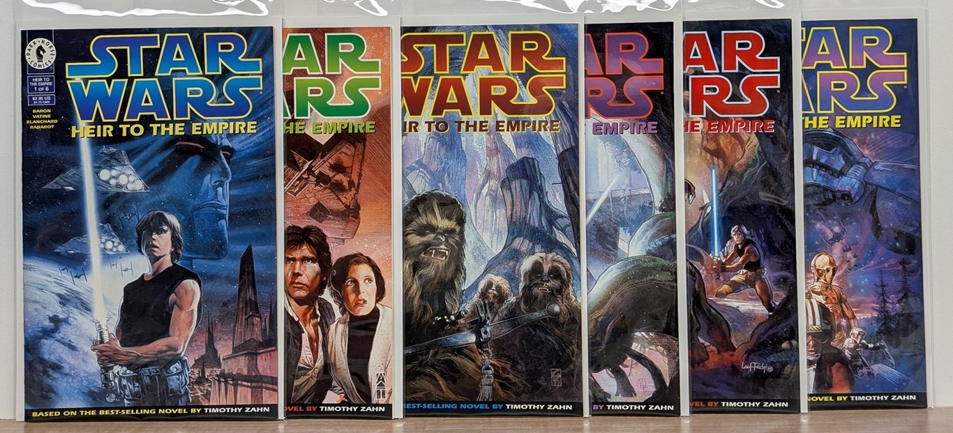 Dark Horse STAR WARS HEIR TO THE EMPIRE #1-6 1 2 3 4 5 6 1st Thrawn Mara Jade