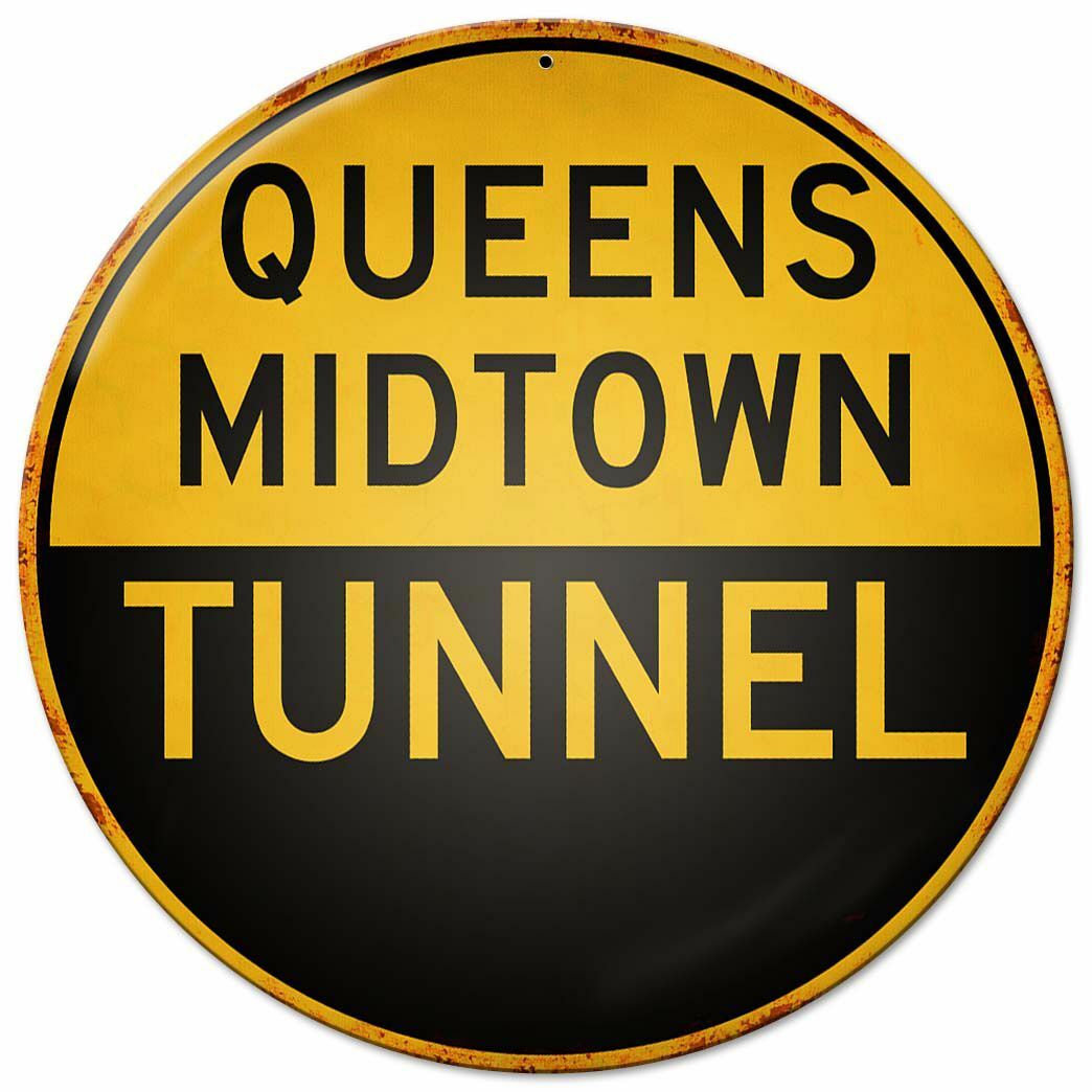 QUEENS MIDTOWN TUNNEL NEW YORK CITY HEAVY DUTY USA MADE 14