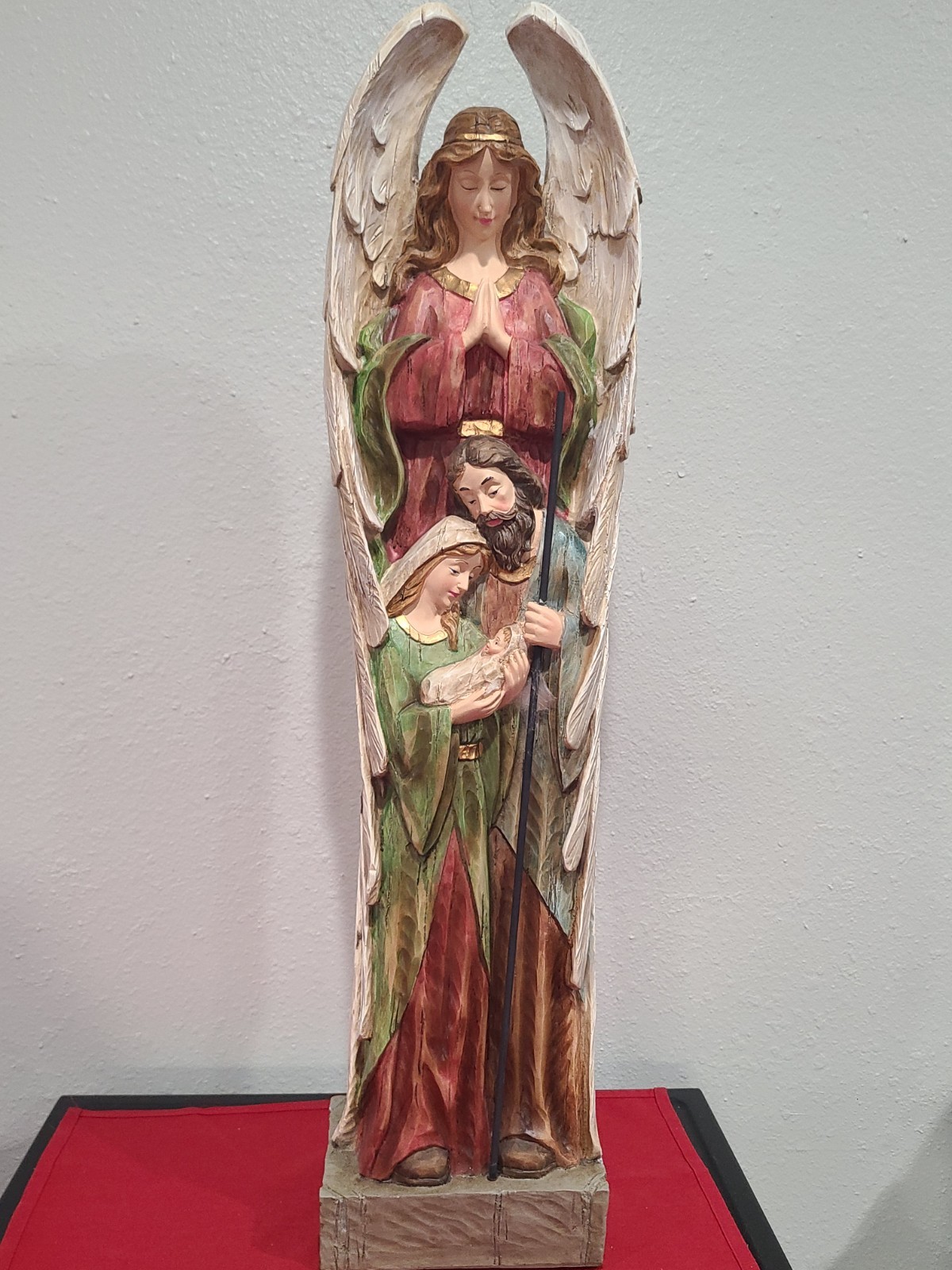 Sunnydaze Resin Religious Christmas Holiday \