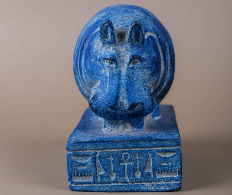Authentic Ancient Egyptian Antique Rare God Hippo Statue Figurine BC