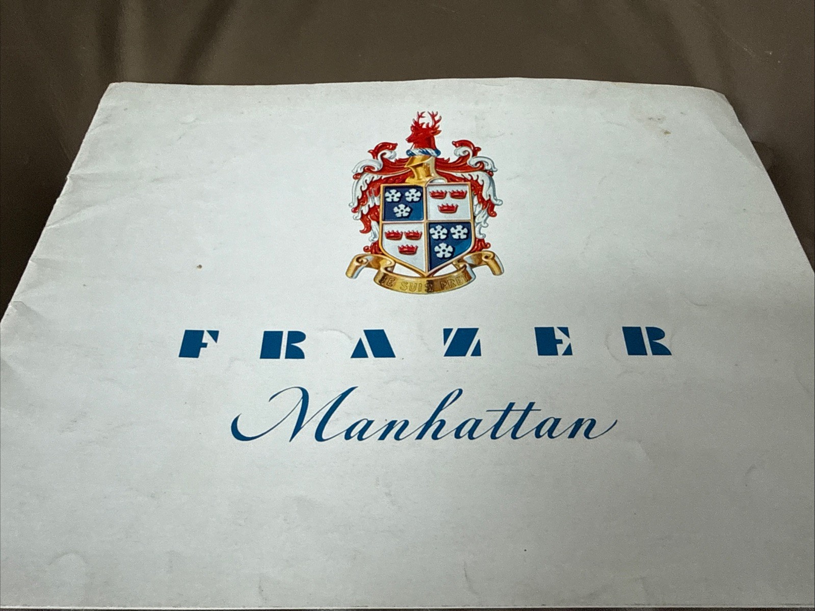Kaiser Fraser Manhattan Vehicle Brochure 
