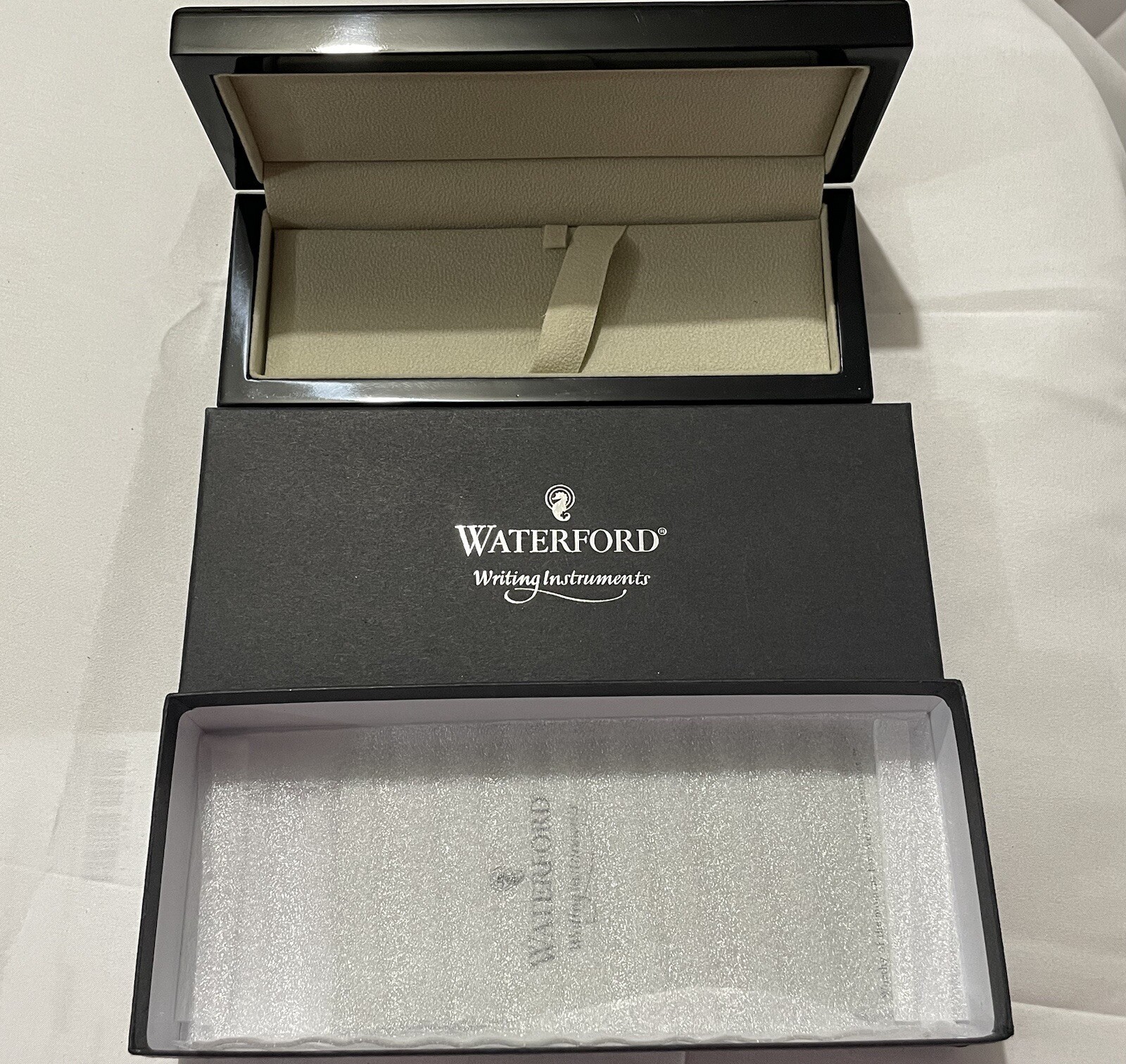 Waterford Writing Instruments Kilbarry EDGE FP Gunmetal WF 460/GMT Case