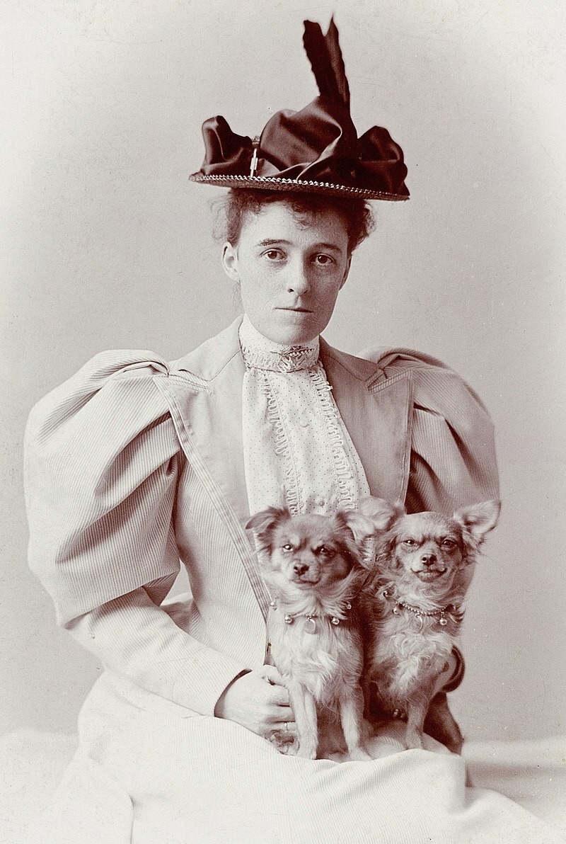 EDITH WHARTON - Writer & Designer - 5 x 7 inch Photo