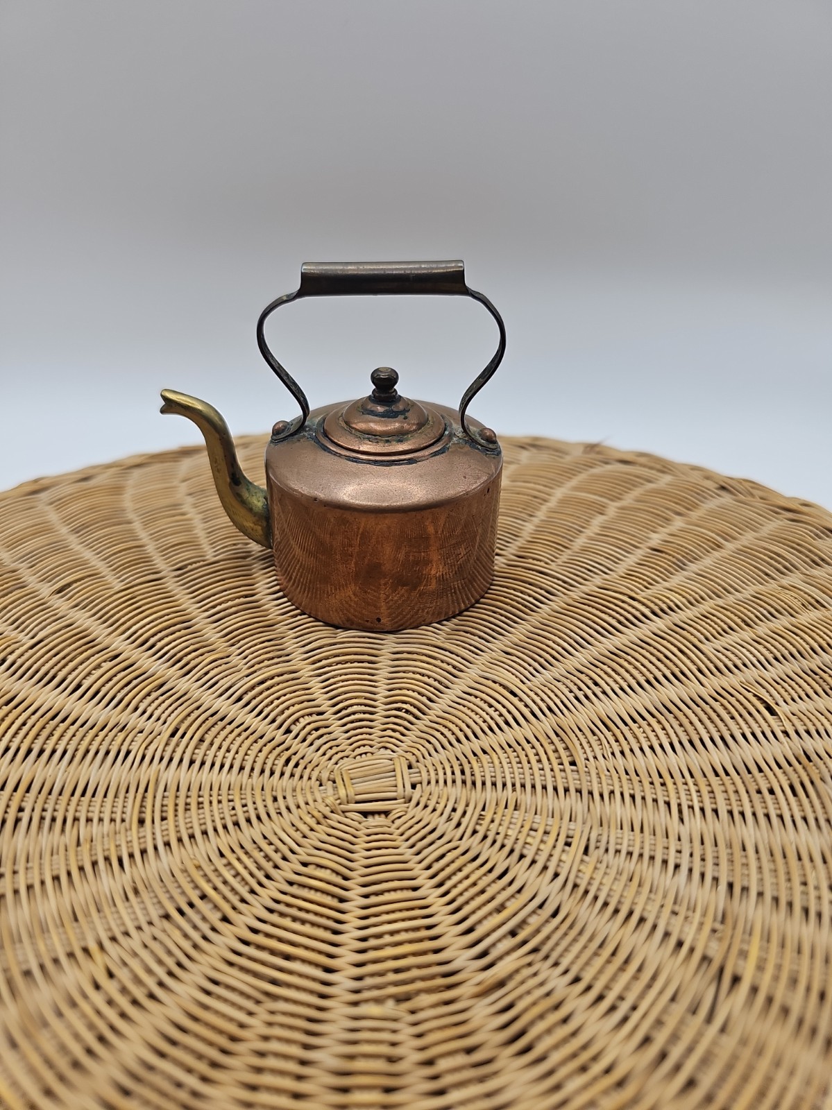 Vintage Peerage Miniature Copper Tea Pot/Kettle Kitchen Decor Made In England