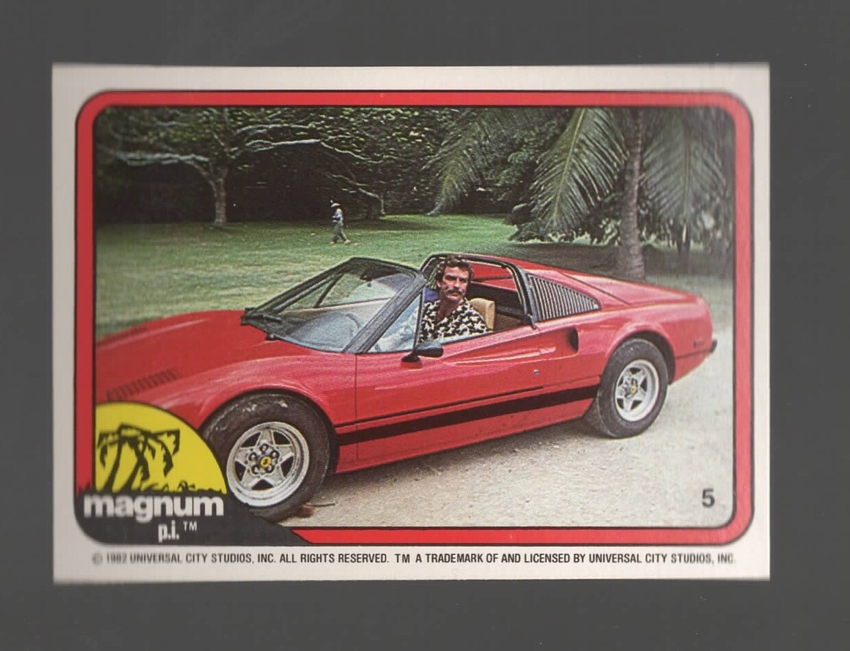 1982 Donruss Magnum PI trading card singles - You Pick  1-66 NM 
