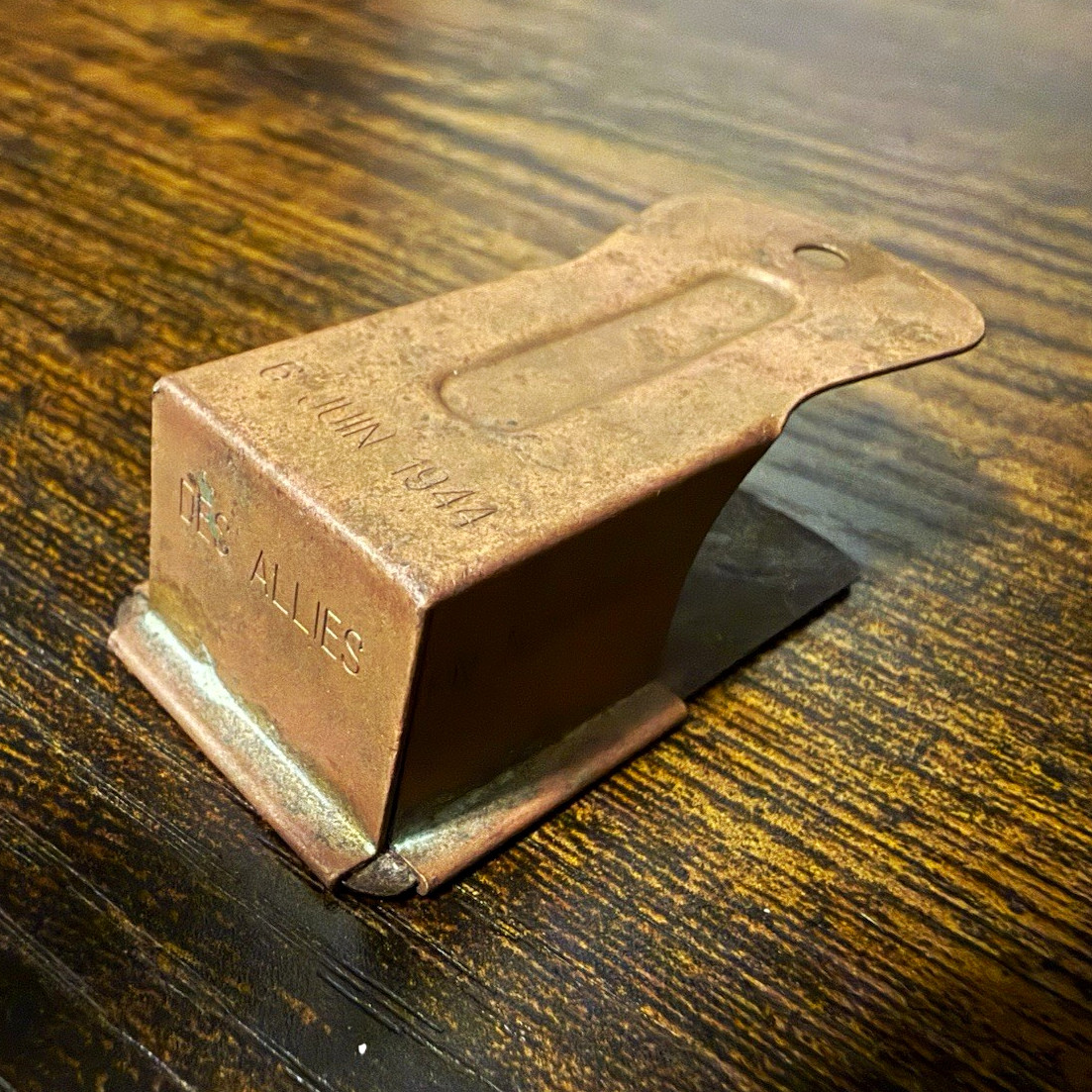 Vintage acme signal cricket Normandy clicker 6 JUIN 1944 470 D-Day brass rare