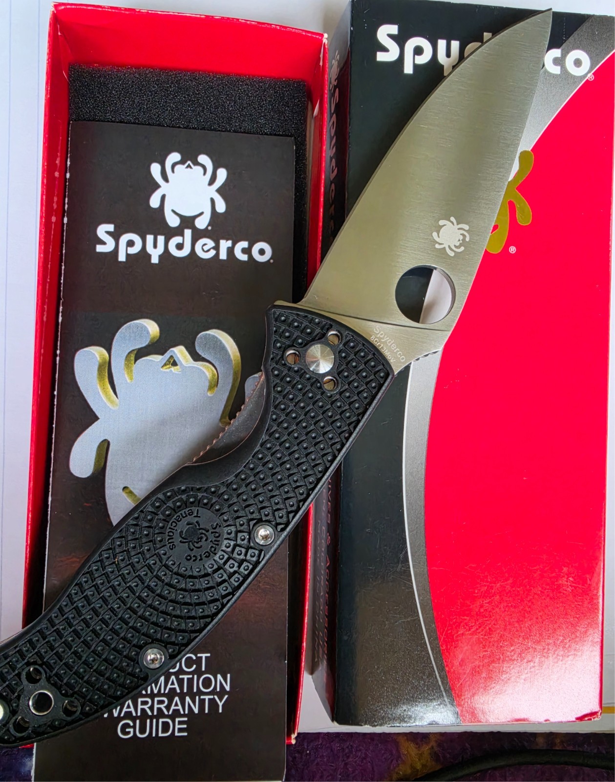 spyderco knife