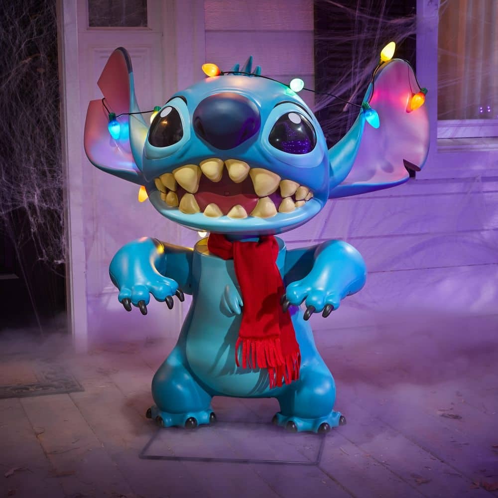 3 Ft. Animated LED Stitch Halloween Decoration