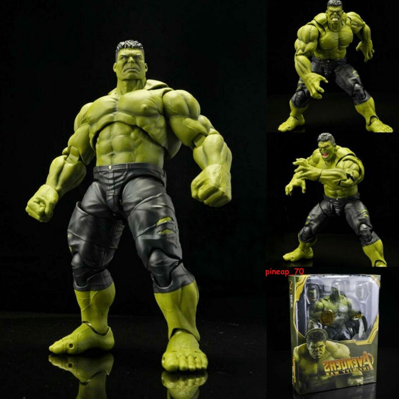 Anime Hulk Action Statue Figure Toy Gift Model Desk Deco Ornament Doll PVC 18CM