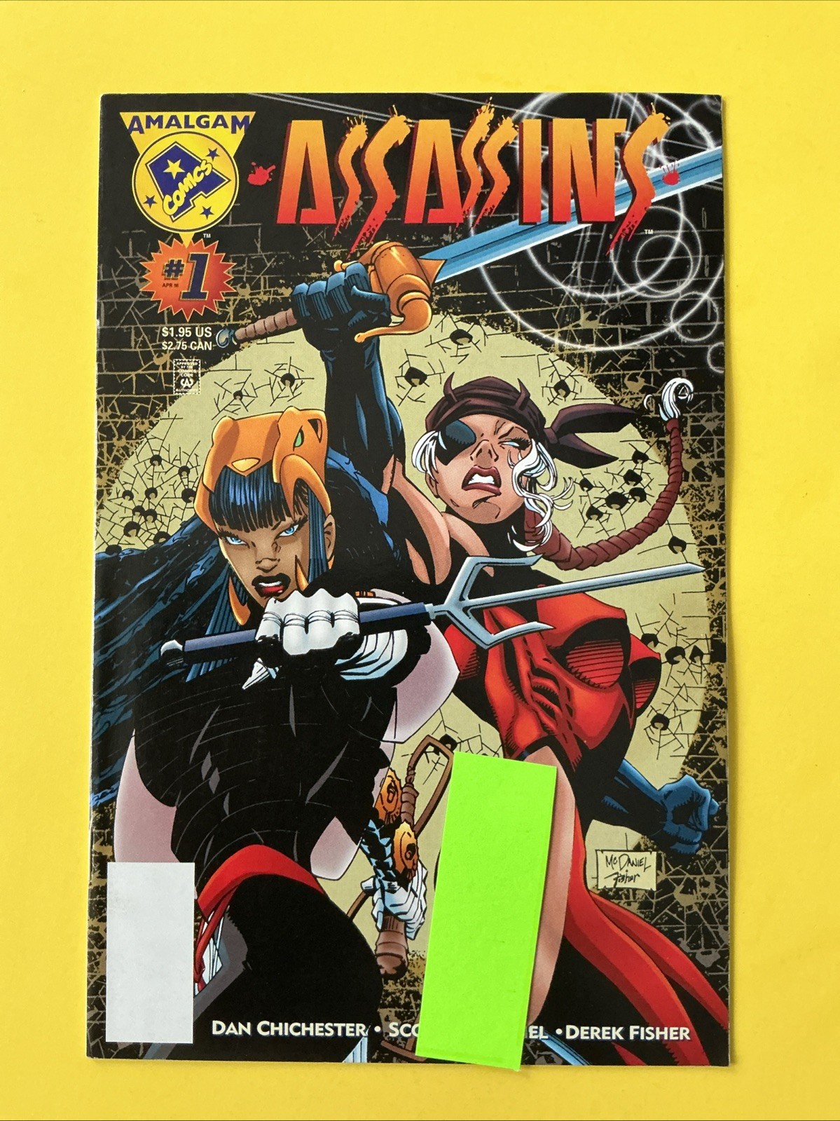 Assassins #1 (1996) 1st Print Crossover Cover A DC Marvel Catsai Dare