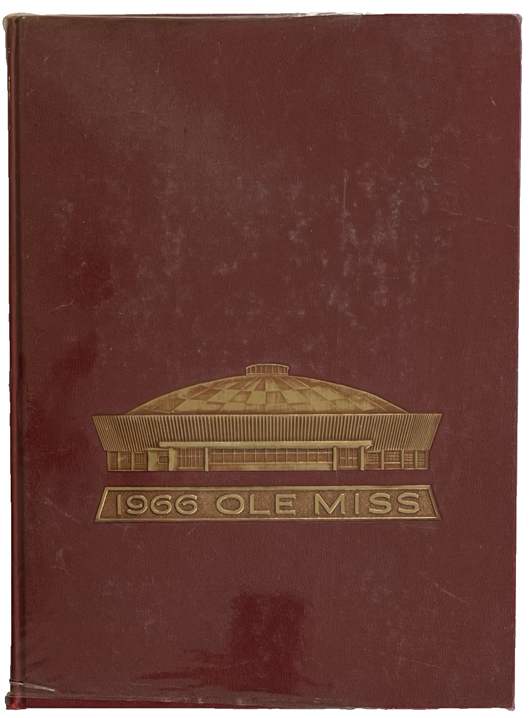 OLE MISS Yearbook 1966 University Of Mississippi Rebels Plastic Cover Annual