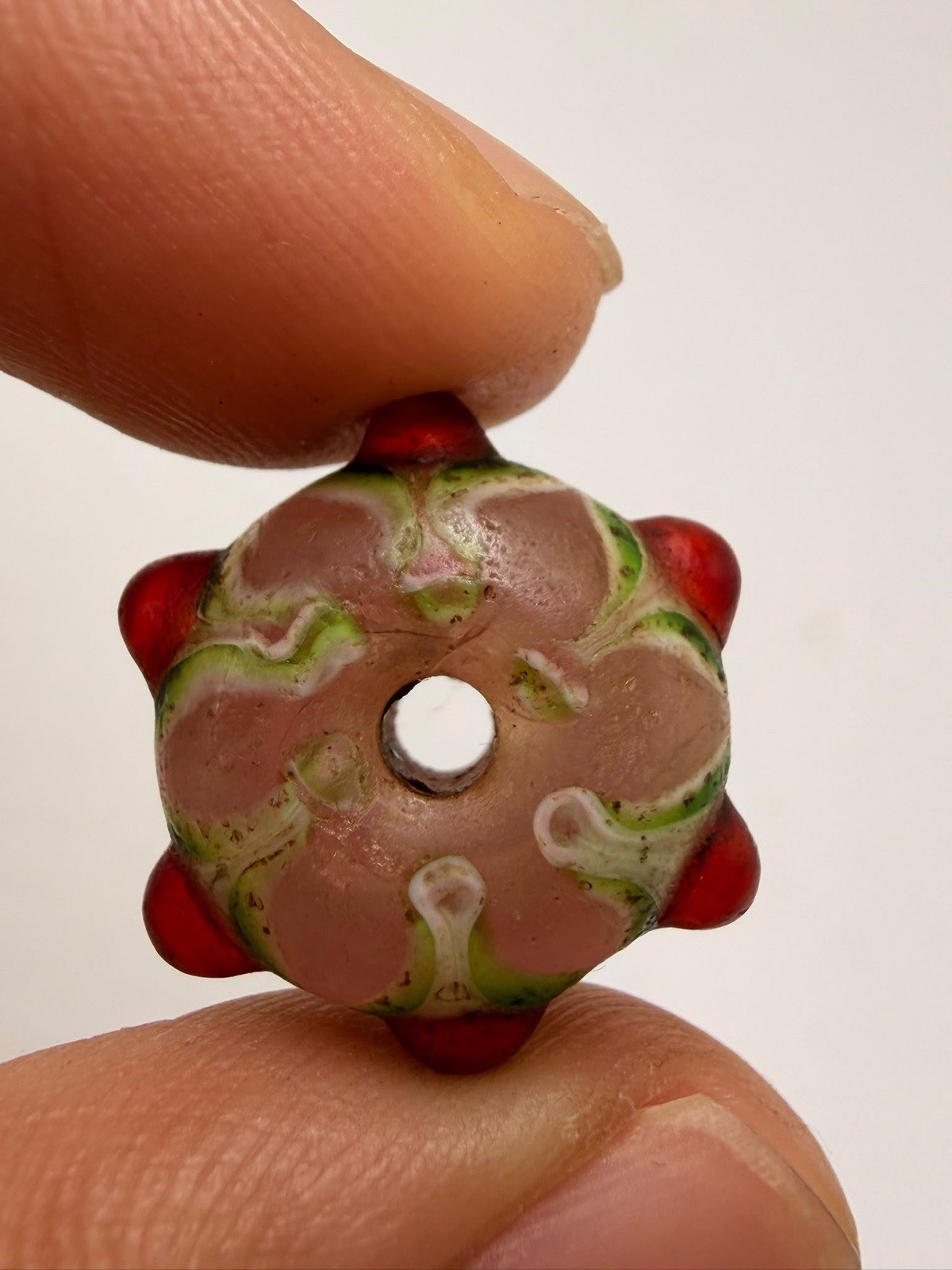 Mosaic Ancient Glass Wonderful Old Rate Bead
