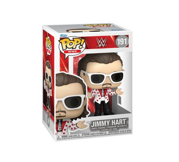 Funko Pop WWE: The Mouth of the South Jimmy Hart Figure w/ Protector