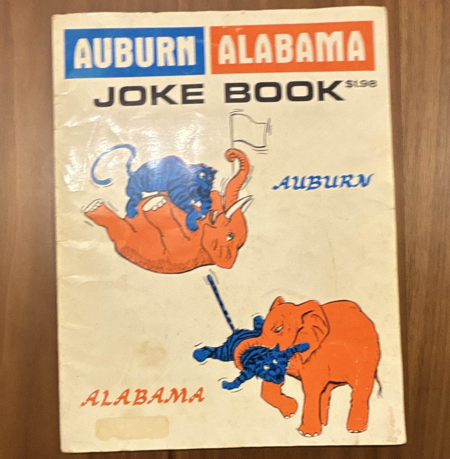Auburn Alabama Joke Book, Colleges & Universities Theme (1973)