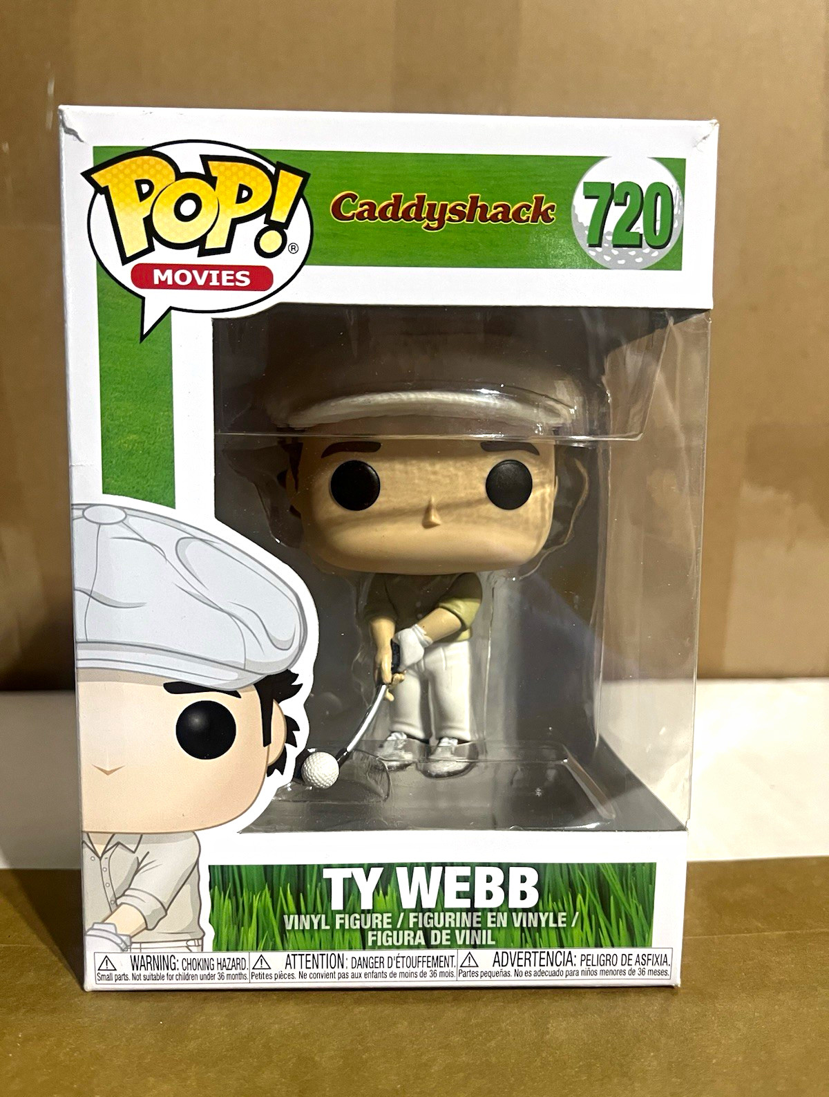 Funko Pop Movies Caddyshack Ty Webb Pop Vinyl Vinyl Figure #720 Standard