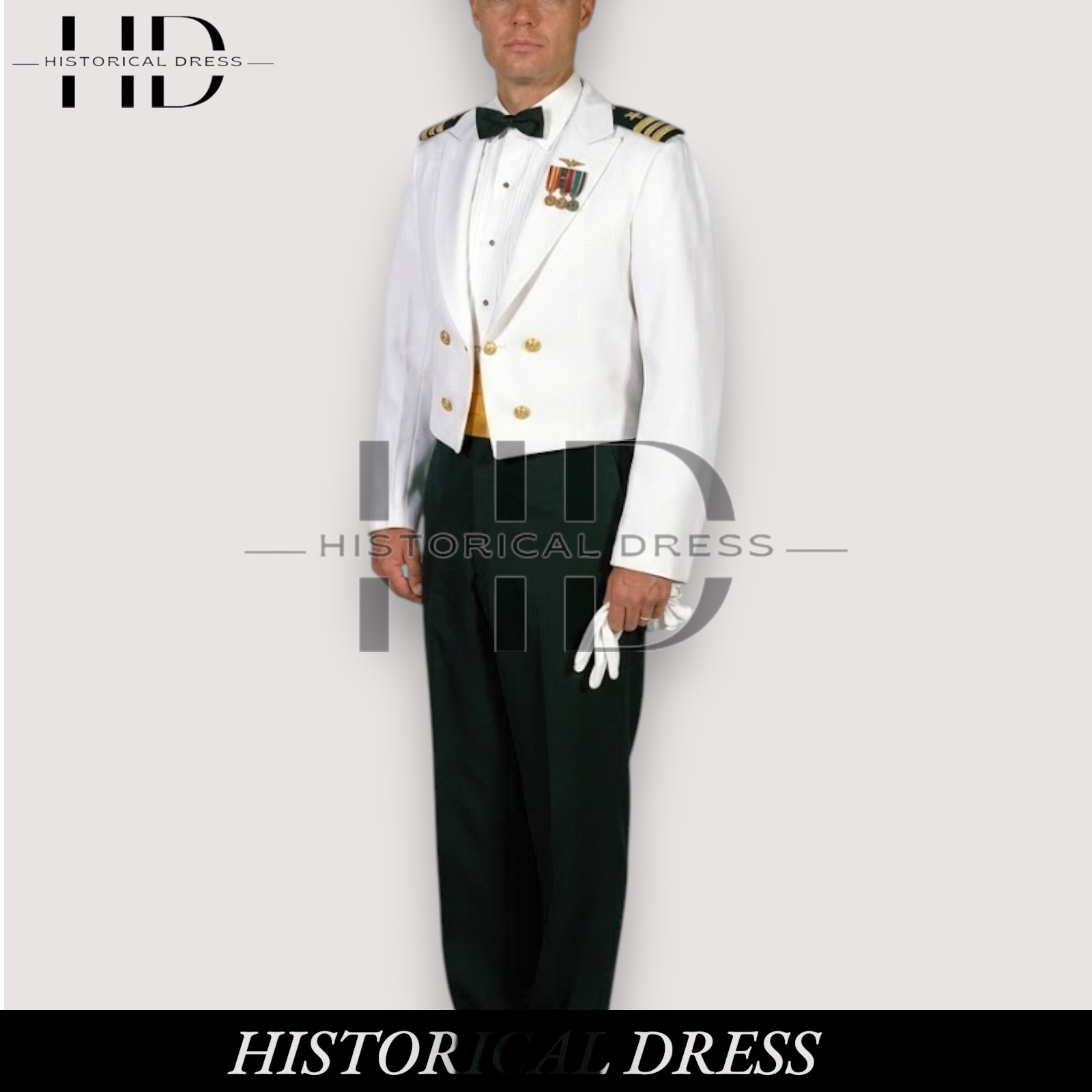 US Navy Officer Dinner Dress White Uniform Set Military Officer Mess Jacket Tuxe US Navy Officer Dinner Dress White Uniform Set Military Officer Mess Jacket Tuxe