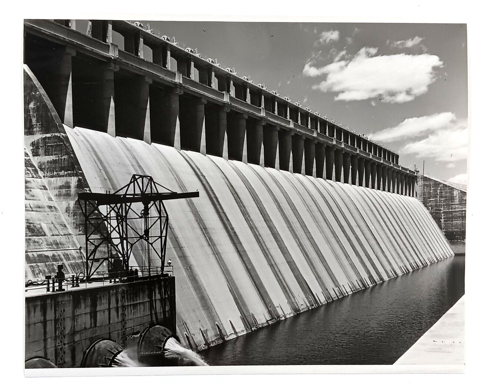1960s Hume Weir Albury New South Wales Murray River Dam Vintage Press Photo