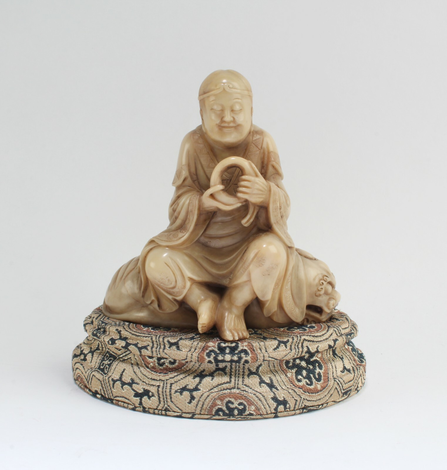 A Beautiful Chinese Soapstone carving Luo Han
