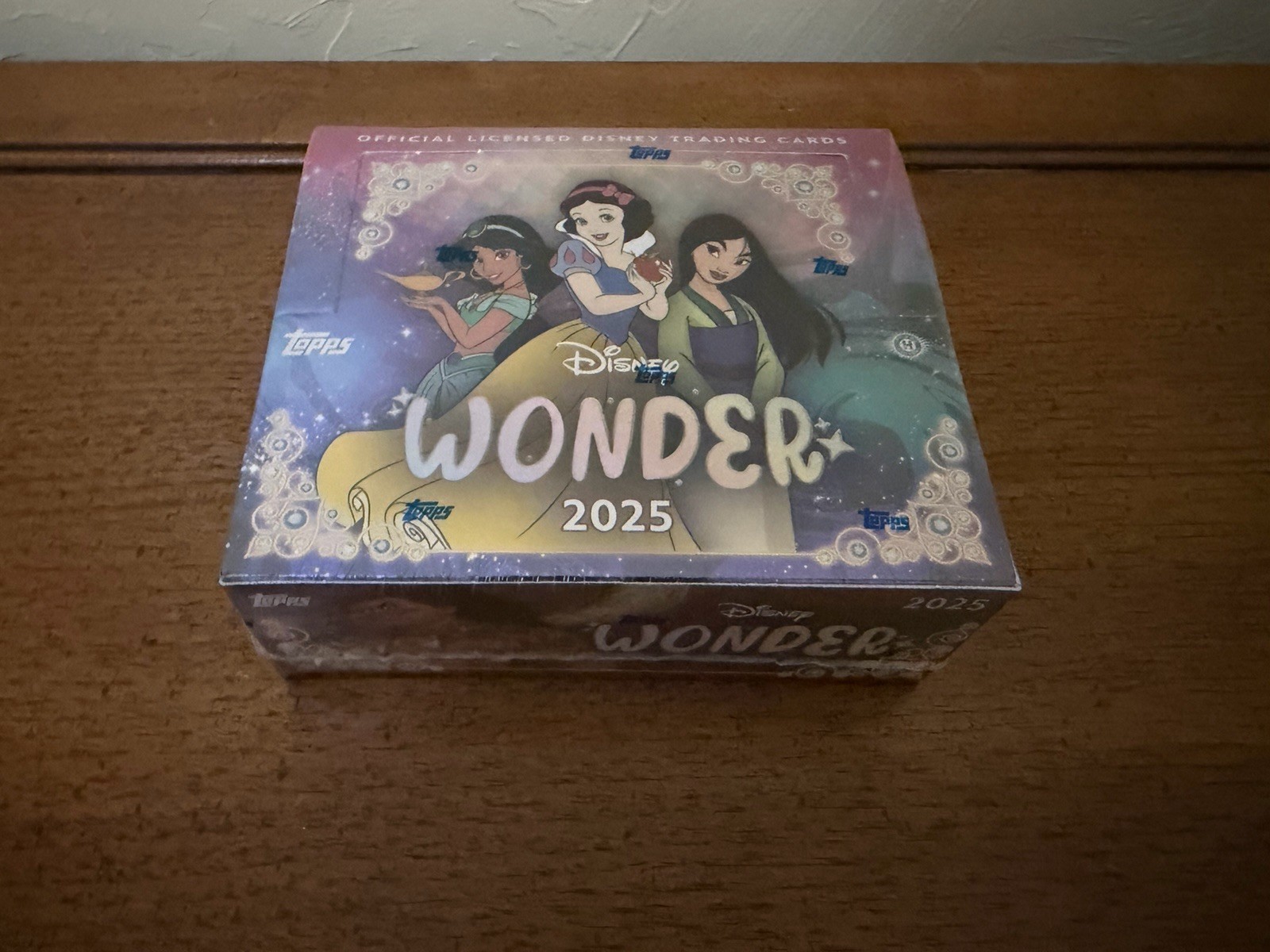 2025 TOPPS DISNEY WONDER HOBBY BOX (120 Cards/1 Numbered Card) Brand New SEALED
