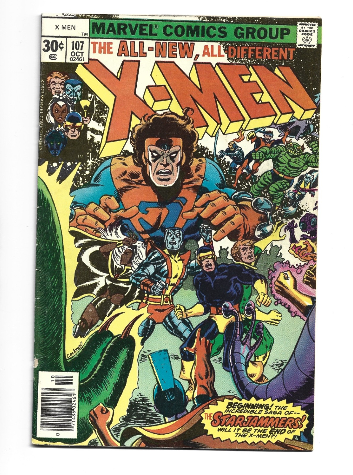 Uncanny X-Men #107, GD/VG 3.0, 1st Appearance Imperial Guard