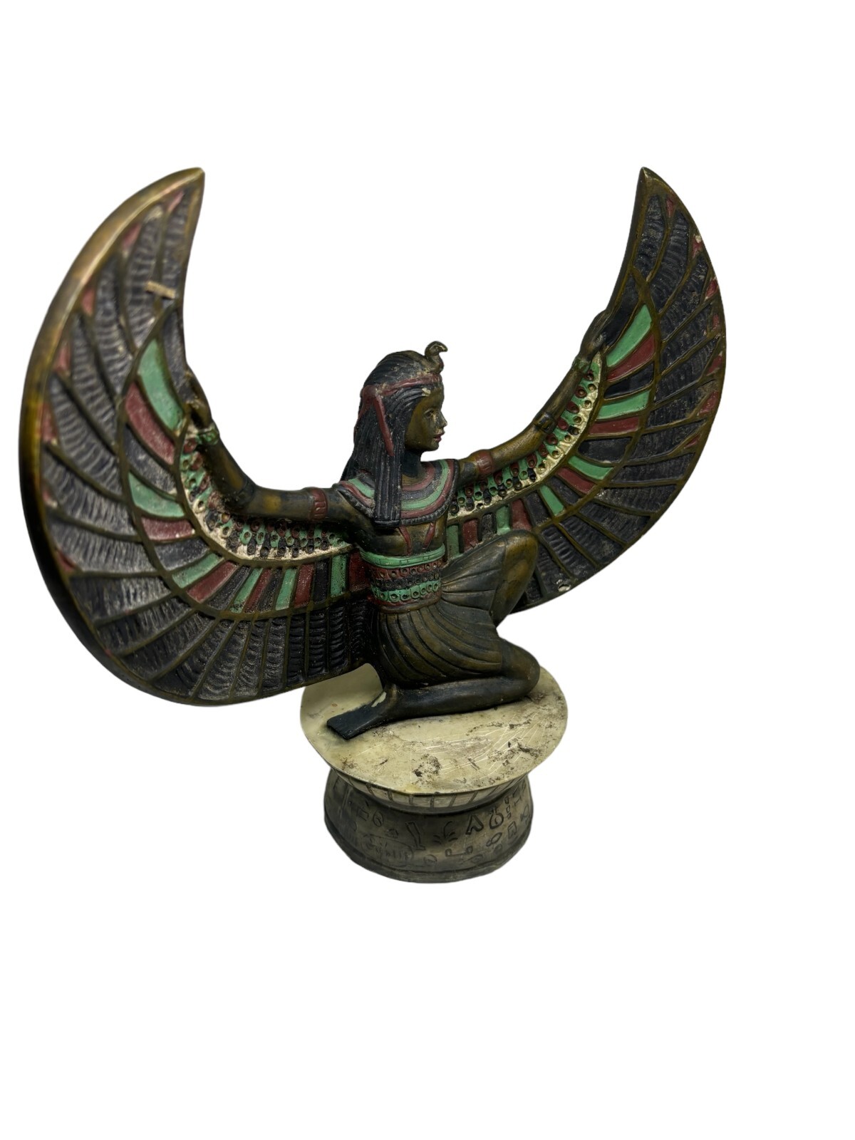 8\'  Vintage lsis Egyptian Goddess of Magic and Love Statute
