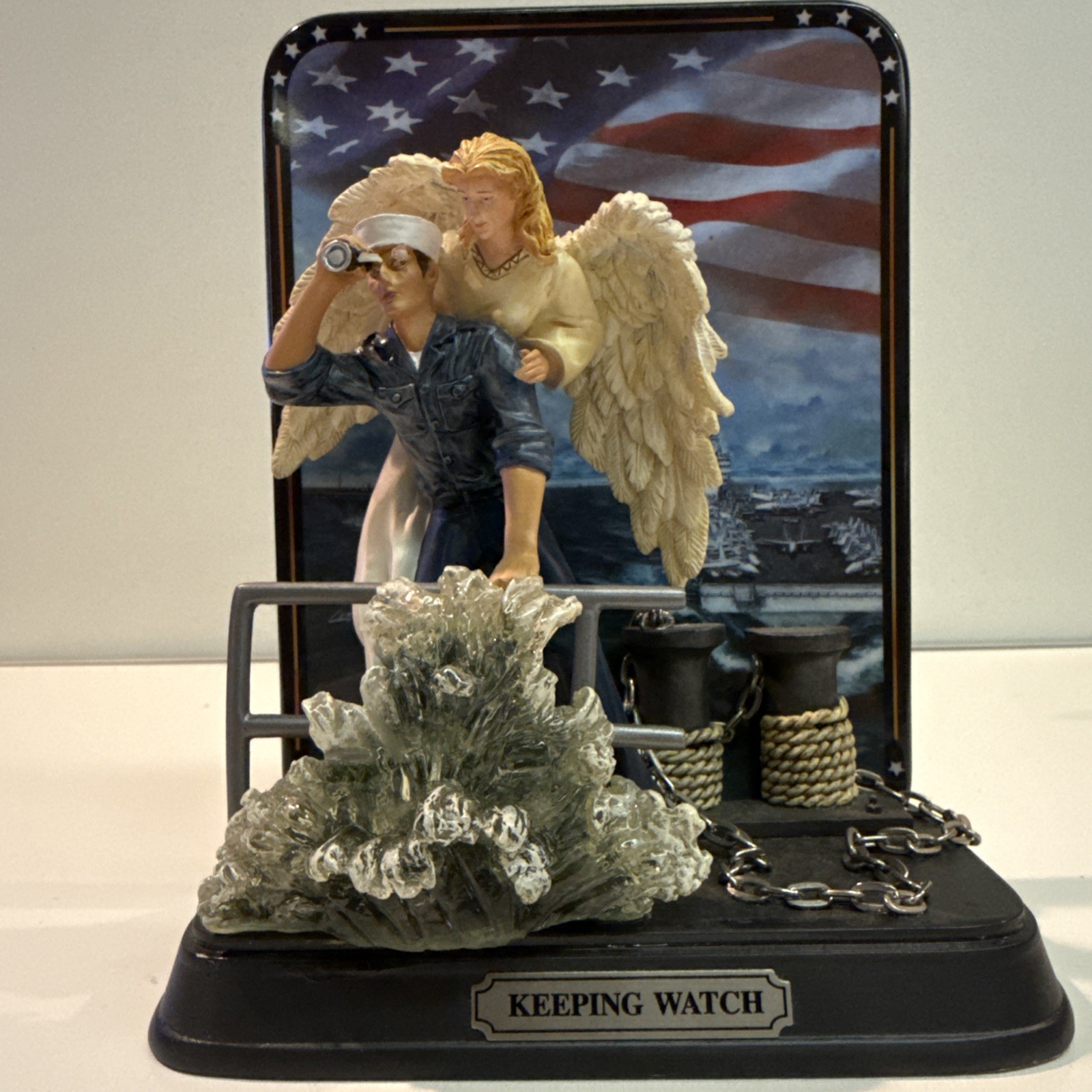 Keeping Watch by Dennis Lyall 1st Issue in the Guardians of Our Heroes U.S. Navy