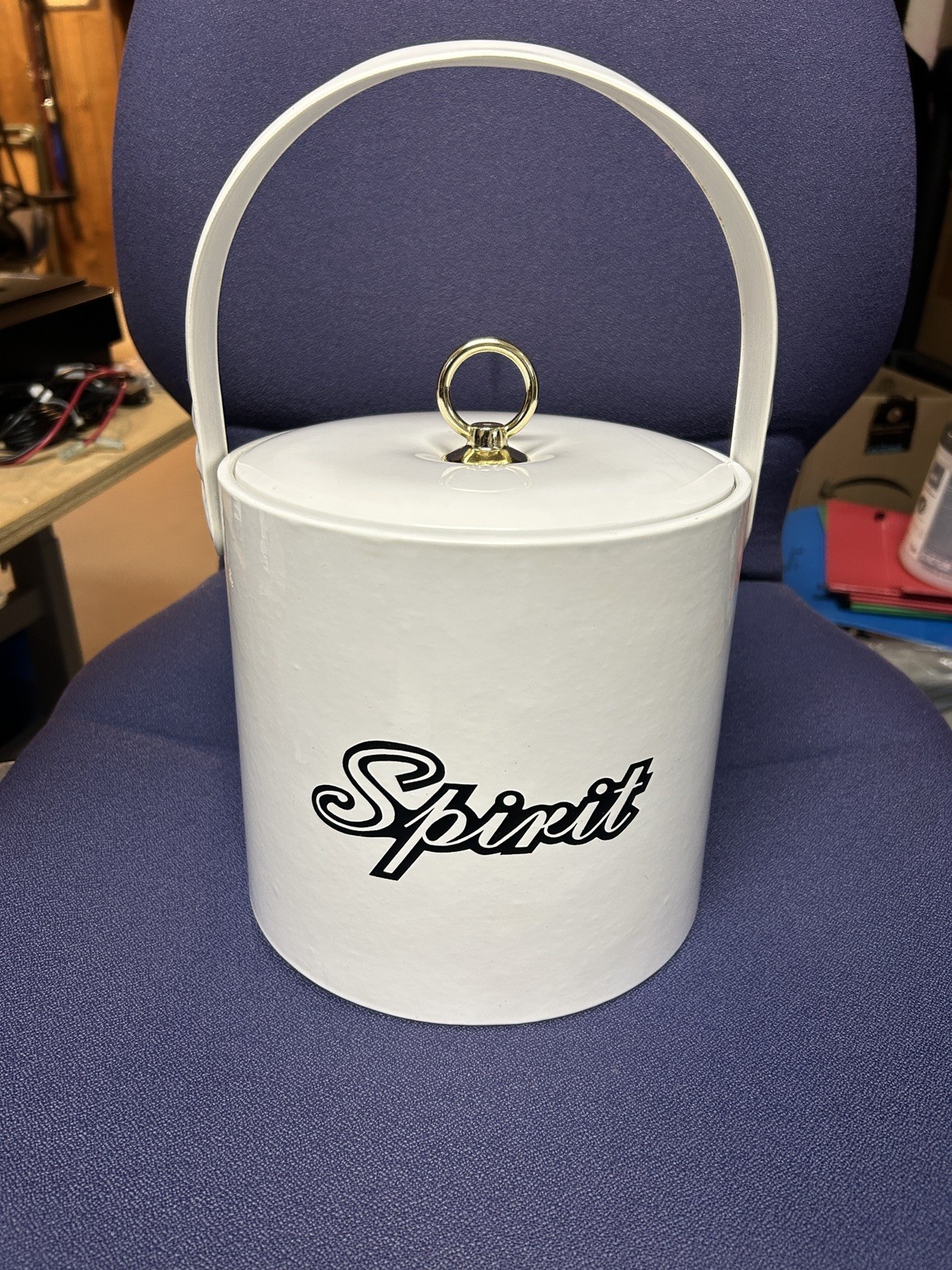 Rare Vintage Amarican Moters AMC Spirit ice bucket  promotional ice bucket 79-80