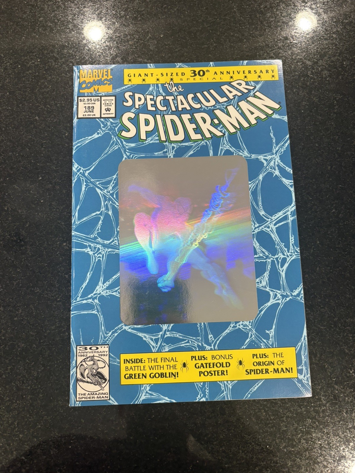 The Spectacular Spider-Man #189 30th Anniversary Issue