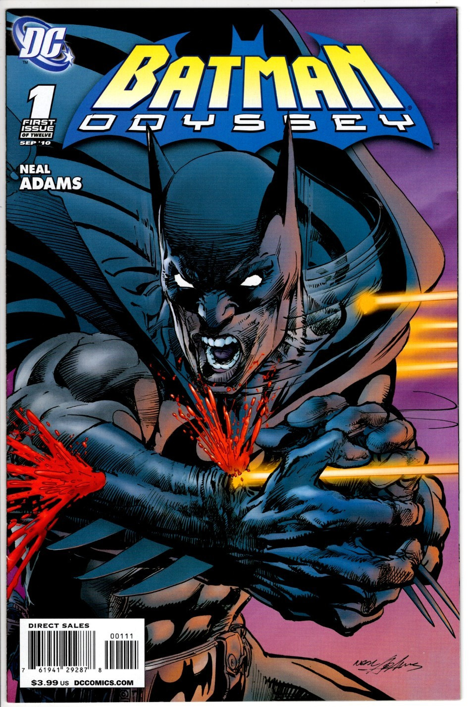 BATMAN ODYSSEY #1 (2010): Neal Adams: NM