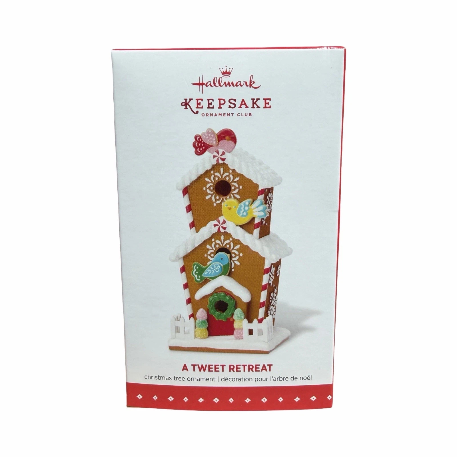 2015 Hallmark Member Exclusive A Tweet Retreat Birdhouse Ornament -12-30-95 2015 Hallmark Member Exclusive A Tweet Retreat Birdhouse Ornament -12-30-95