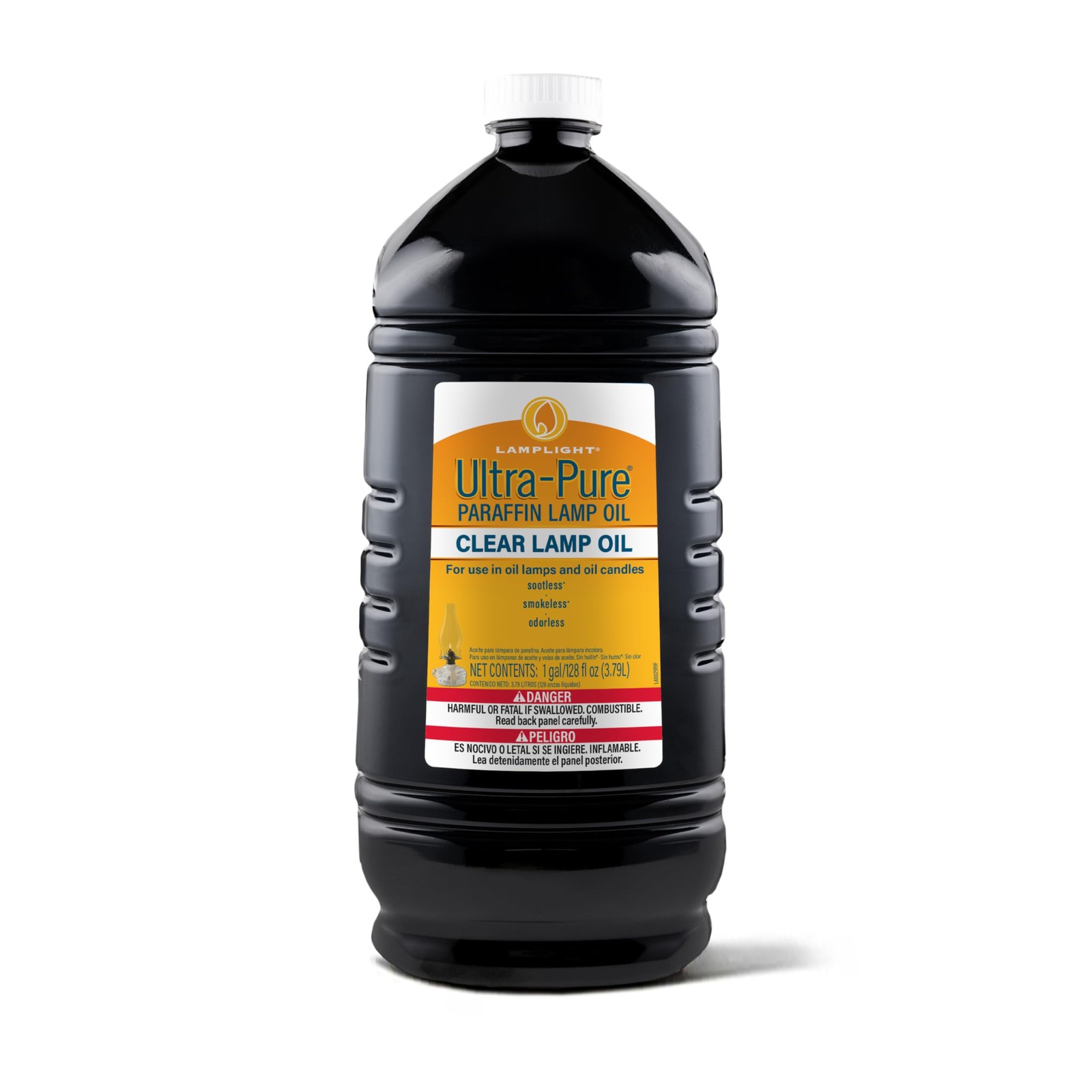 Lamplight  Ultra-Pure Liquid Paraffin Lamp Oil 1 Gallon 128 oz Smokeless