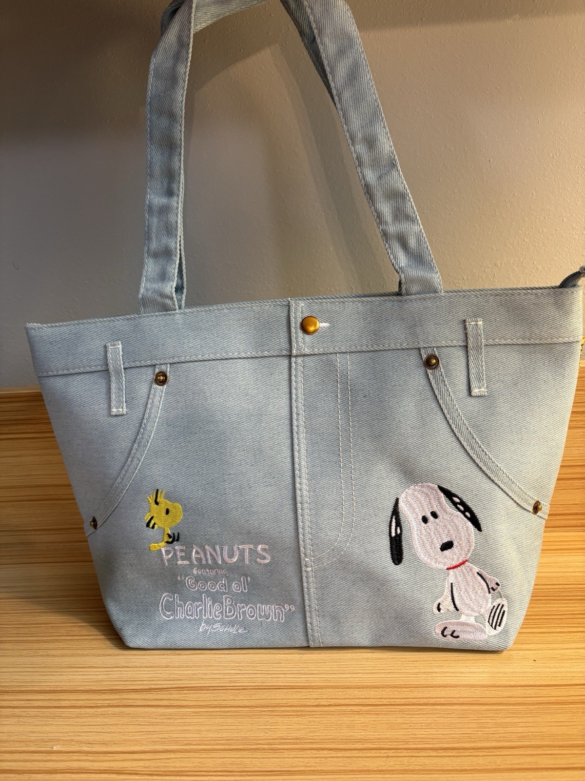 Peanuts Snoopy Bag with Zipper Peanuts Snoopy Bag with Zipper