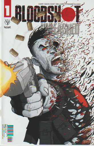 BLOODSHOT COMICS MIXED LOT (10 comics plus 1 free in V.G. condition)
