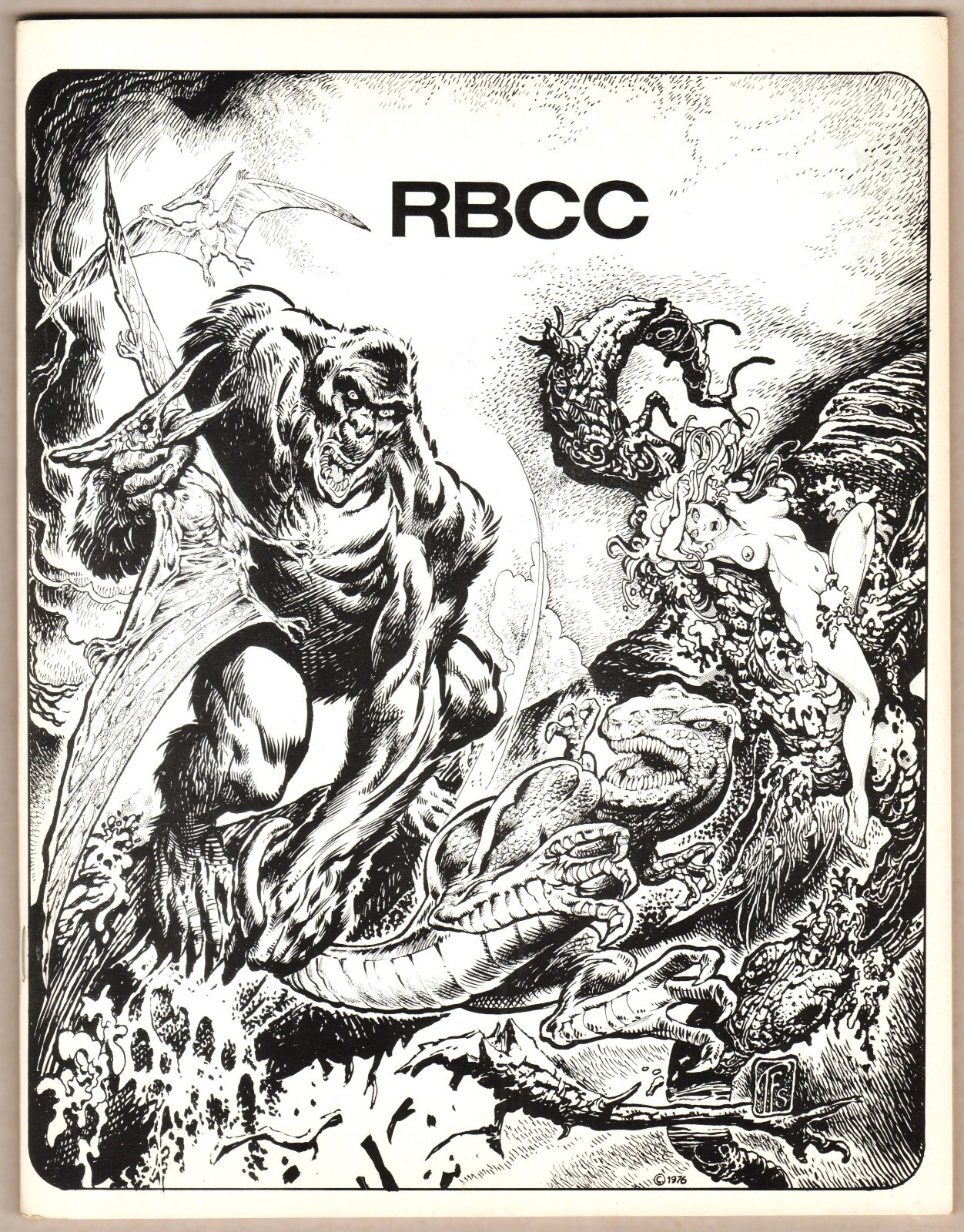 Tom Sutton Charlton Artist King Kong Cover RBCC #129 VF/NM 9.0 (1976) High Grade
