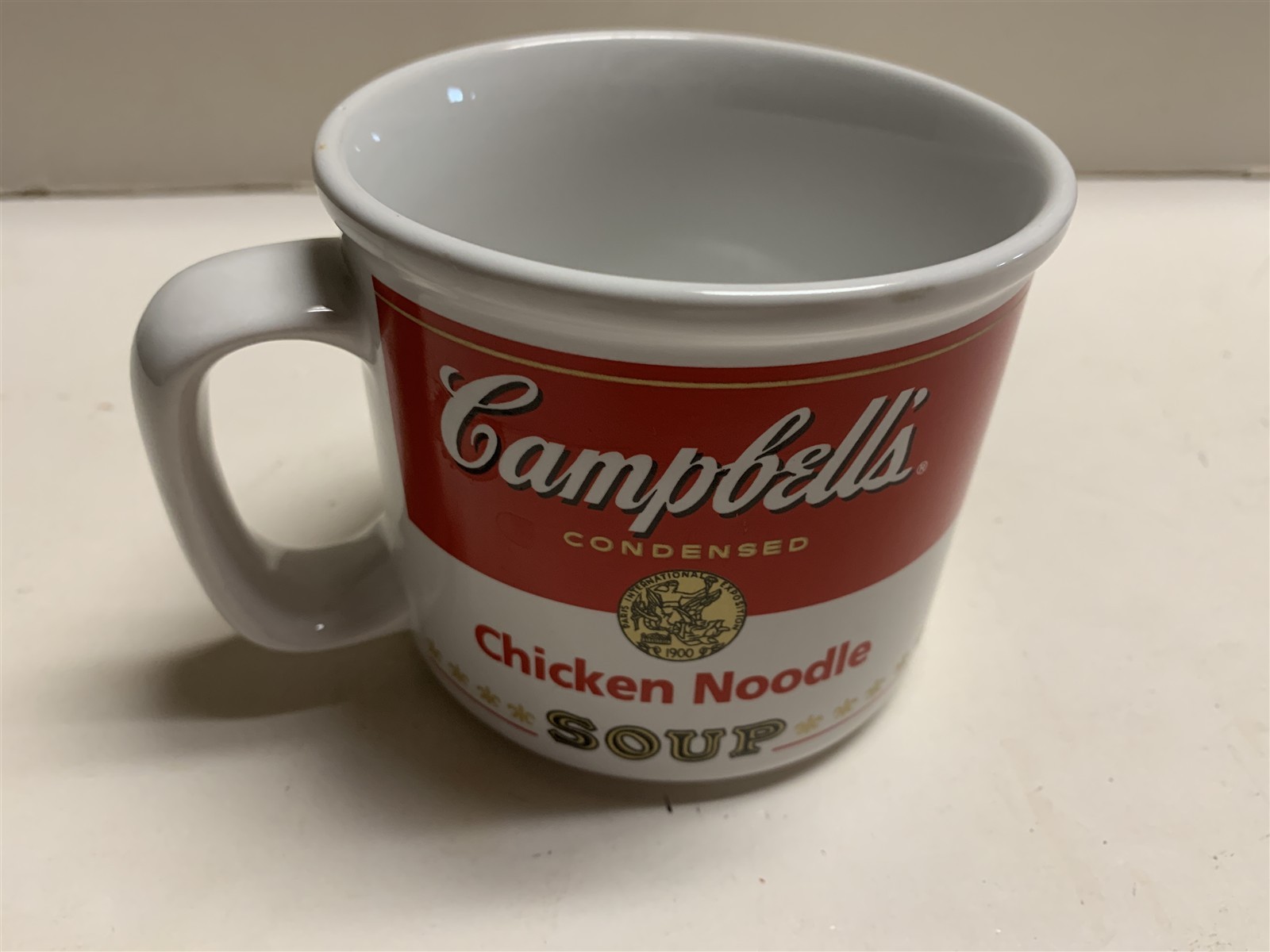 1998 Campbell\'s Chicken Noodle Soup Mug Ceramic 1998 Campbell\'s Chicken Noodle Soup Mug Ceramic