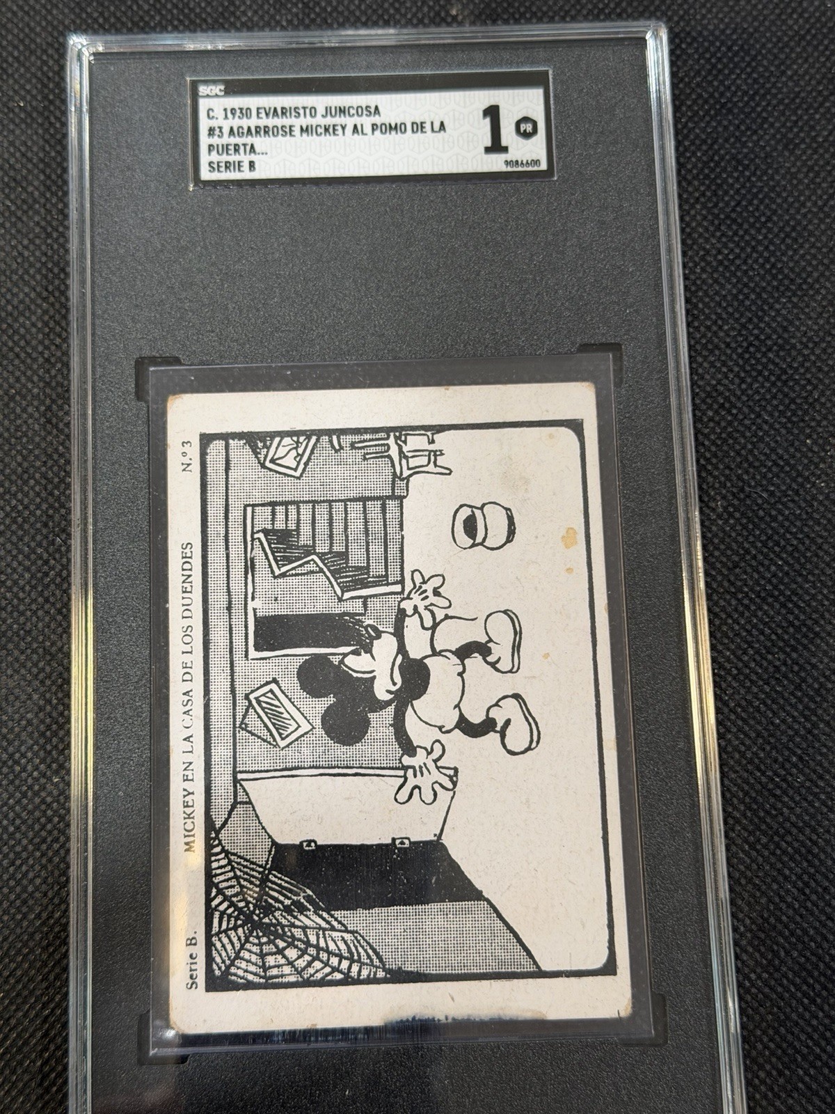 1930s Juncosa Chocolate Mickey And The Haunted House #3 Possibly 1929