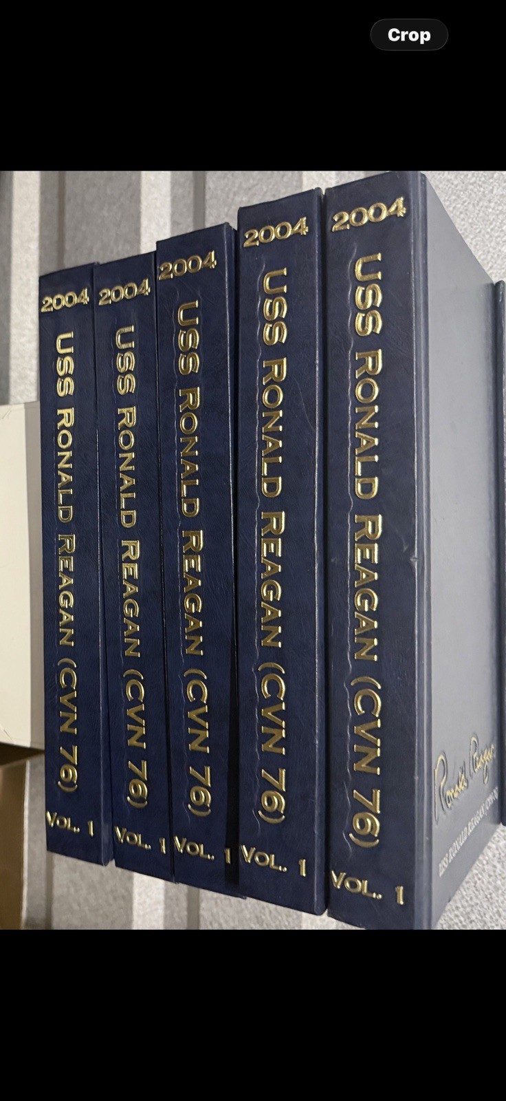 USS Ronald Reagan Cruise books