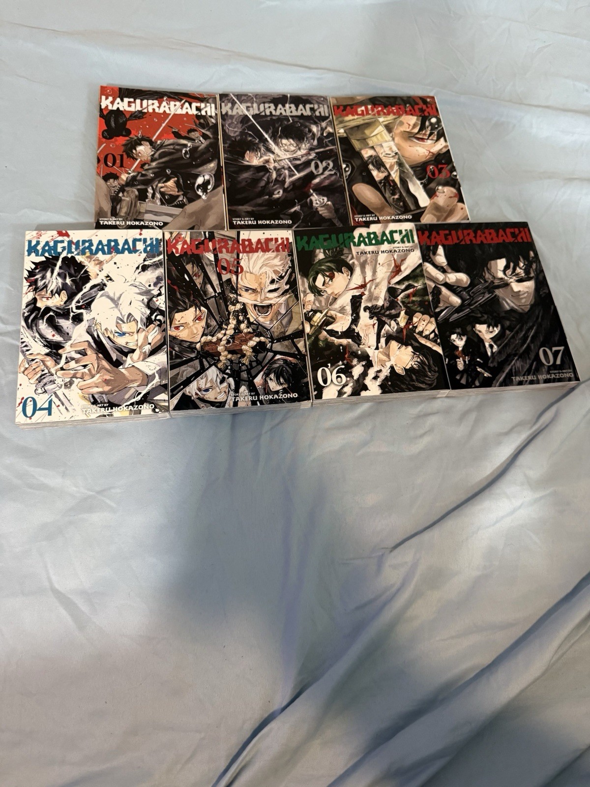 Kagurabachi Vol. 1-7 Complete Manga Set English Kagurabachi Vol. 1-7 Complete Manga Set English