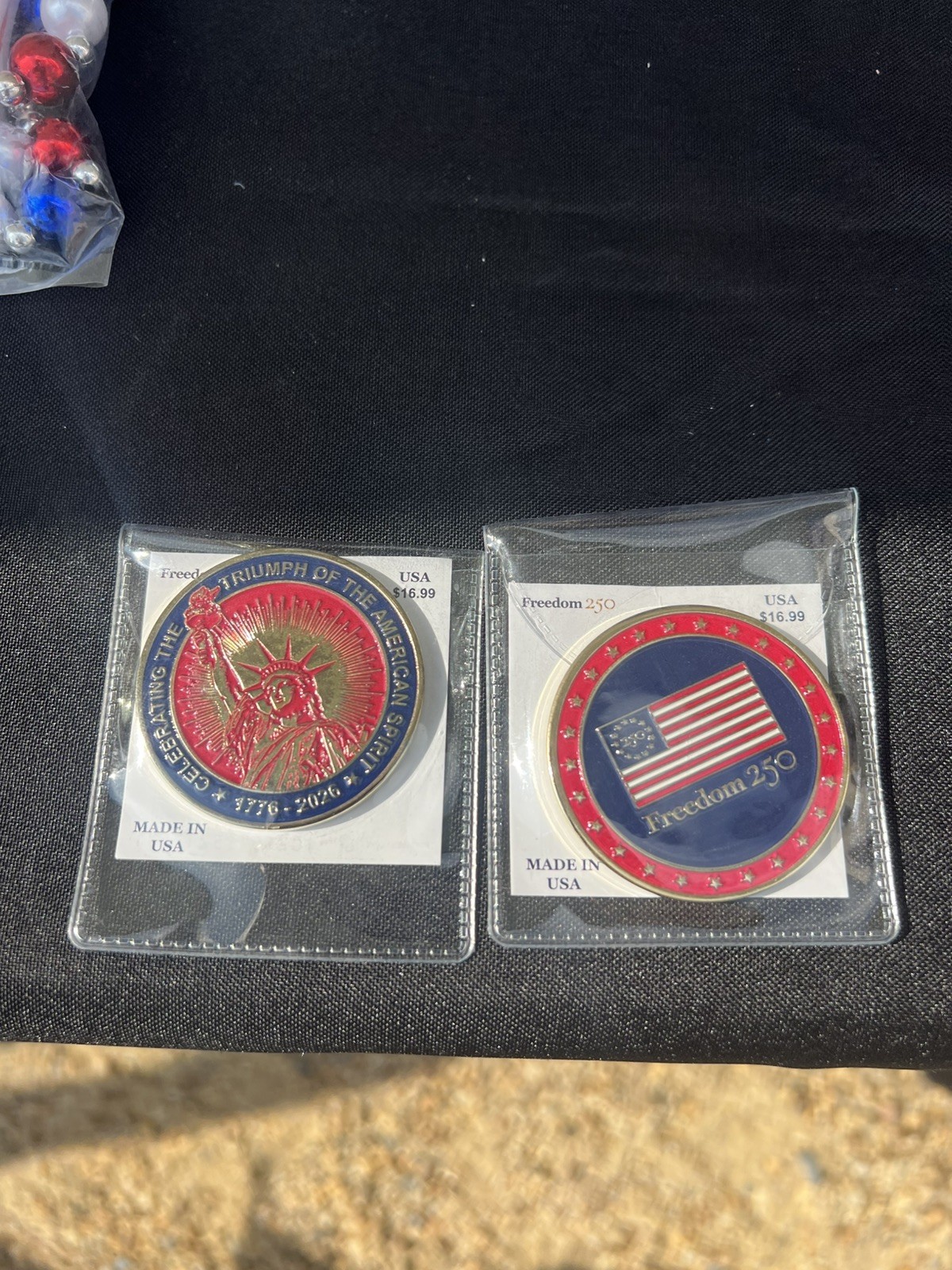 Limited Edition/ FREEDOM 250 CHALLENGE COIN. From the Great American State Fair 