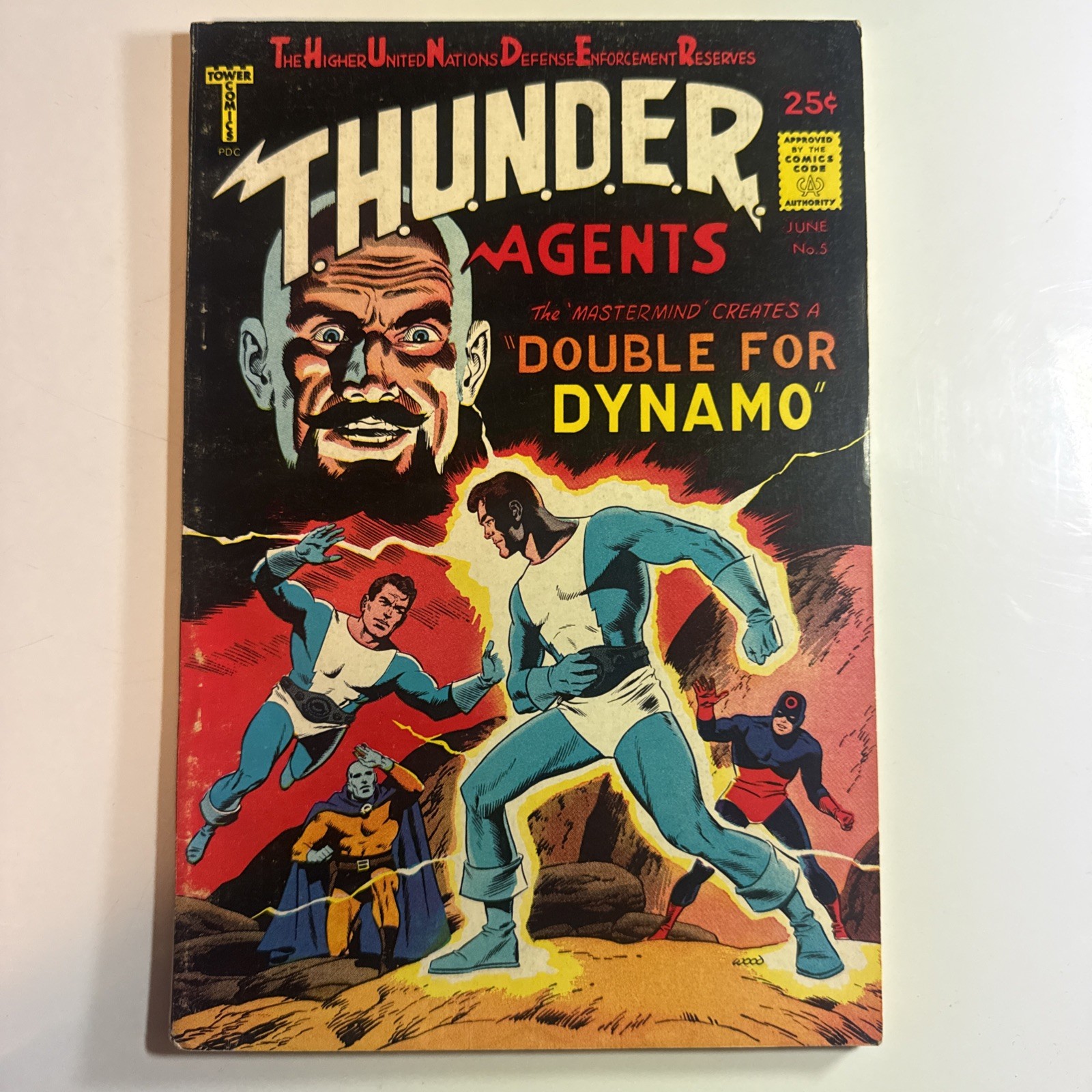 THUNDER AGENTS #5 (1966) Tower Comics