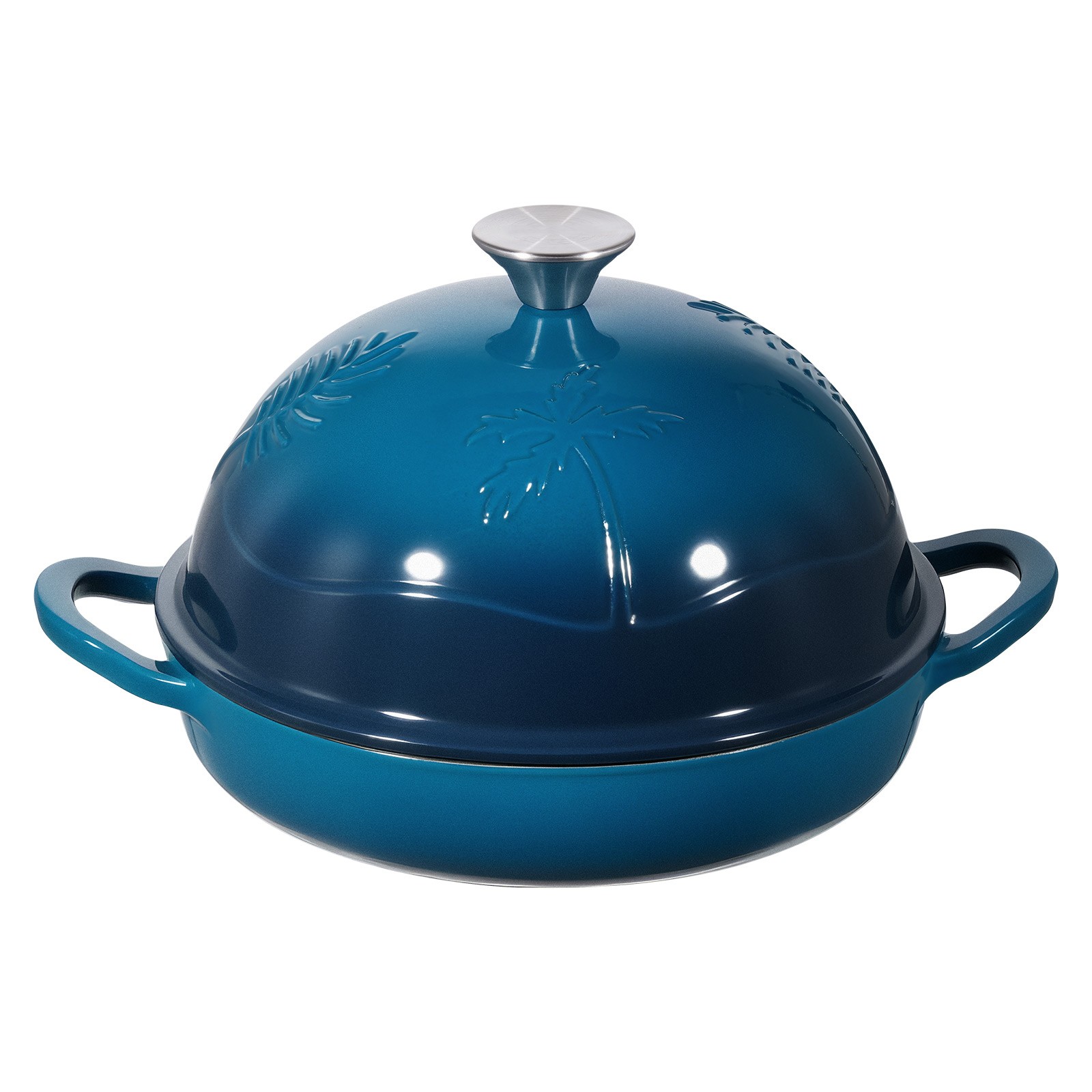 5 Qt Enameled Cast Iron Dutch Oven Heavy-Duty Cookware with Lid Dual Handles