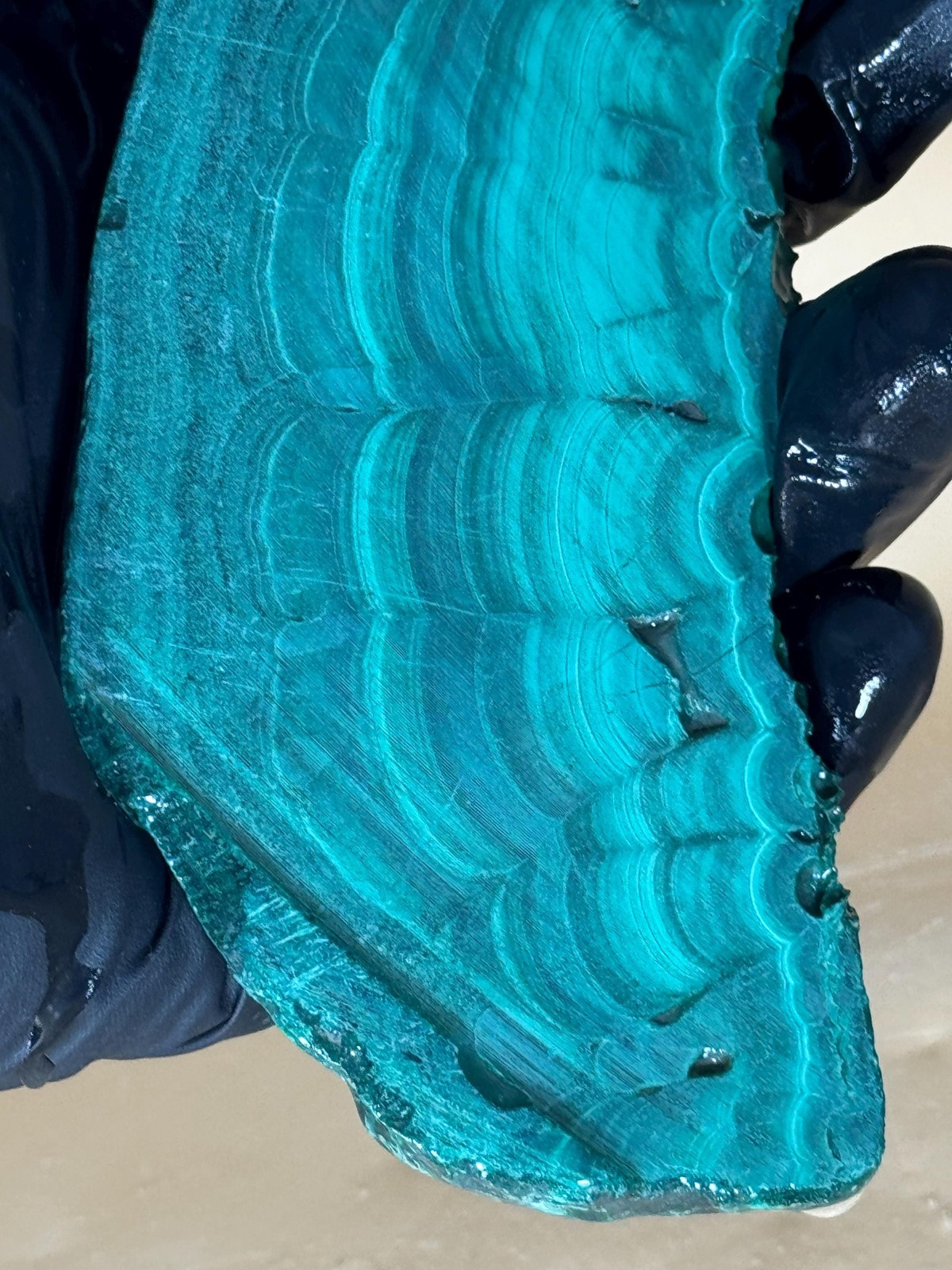 EXQUISITE XL Malachite Slab RARE & High Quality 318 Grams